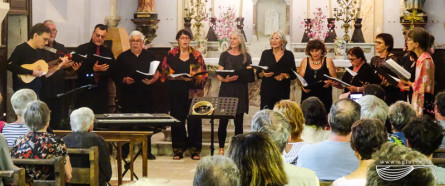 <titrephoto> photos </titrephoto> et <titrephoto> vidéo </titrephoto> : participation au concert de la chorale de Salvagnac à l’église St-Etienne de Vionan (Tarn)